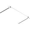 Seitenstabilisierung RAL 7037 TBX und intivo NL 650mm Set