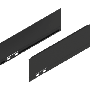 LEGRABOX Dekorelement, H=90.5 mm, NL=270 mm, carbonschwarz matt, links/rechts