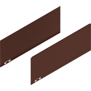 LEGRABOX Dekorelement, H=177 mm, NL=450 mm, noble rust, links/rechts