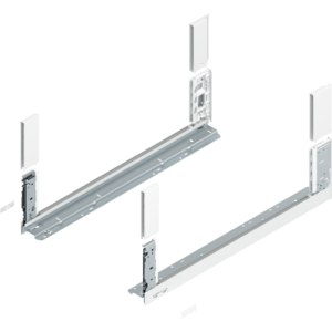 LBX Zargen free H= 176,8mm NL 650mm, seidenweiss, incl. Boxcover vorn u. hinten