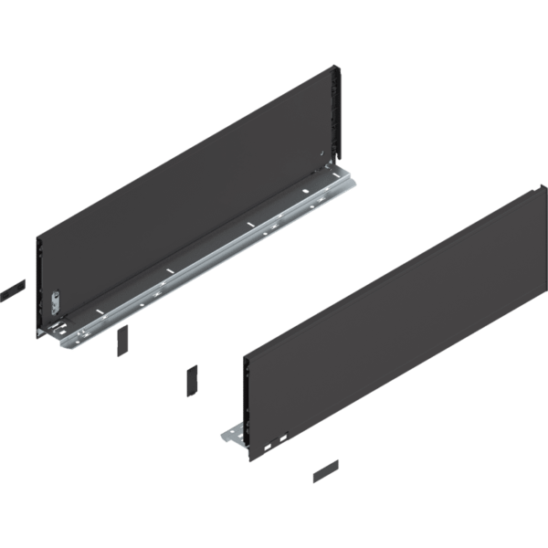 LEGRABOX pure Höhe C NL 600mm Terraschwarz