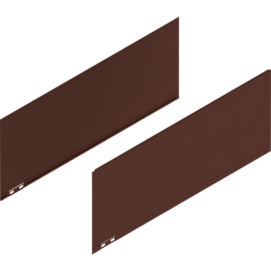 LEGRABOX Dekorelement, H=241 mm, NL=600 mm, noble rust, links/rechts