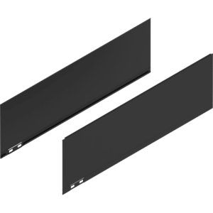 LEGRABOX Dekorelement, H=177 mm, NL=550 mm, carbonschwarz matt, links/rechts