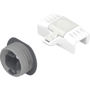 LBX pure Mitnehmer-Set für Innenschubkasten Höhe M seidenweiss