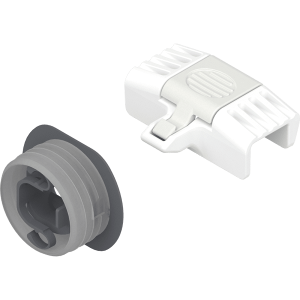 LBX pure Mitnehmer-Set für Innenschubkasten Höhe M seidenweiss