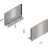 LBX Zargen pure H= 176,8mm NL 270mm, Inox