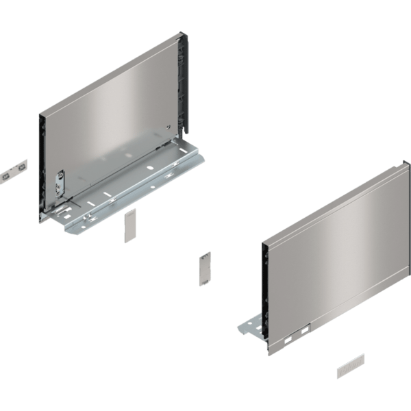 LBX Zargen pure H= 176,8mm NL 270mm, Inox