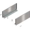 LBX Zargen pure H= 176,8mm NL 450mm, Inox
