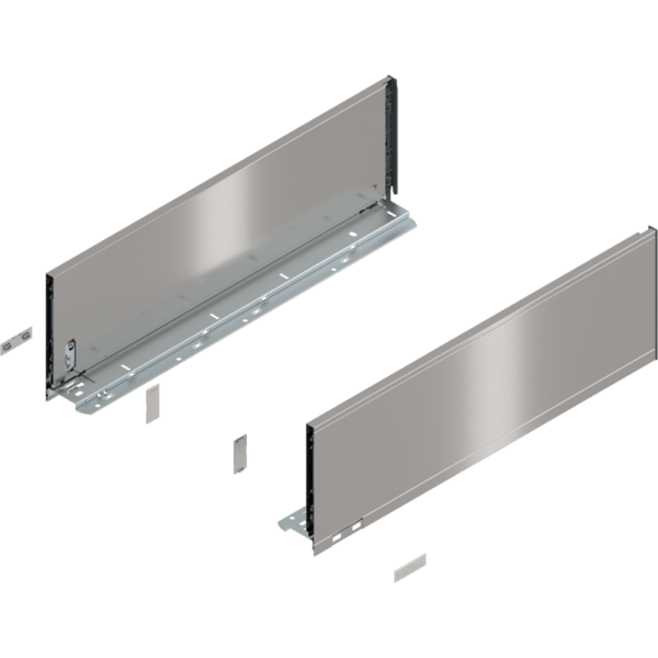 LBX Zargen pure H= 176,8mm NL 550mm, Inox