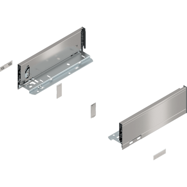 LBX Zargen pure H= 90,3mm NL 270mm, Inox