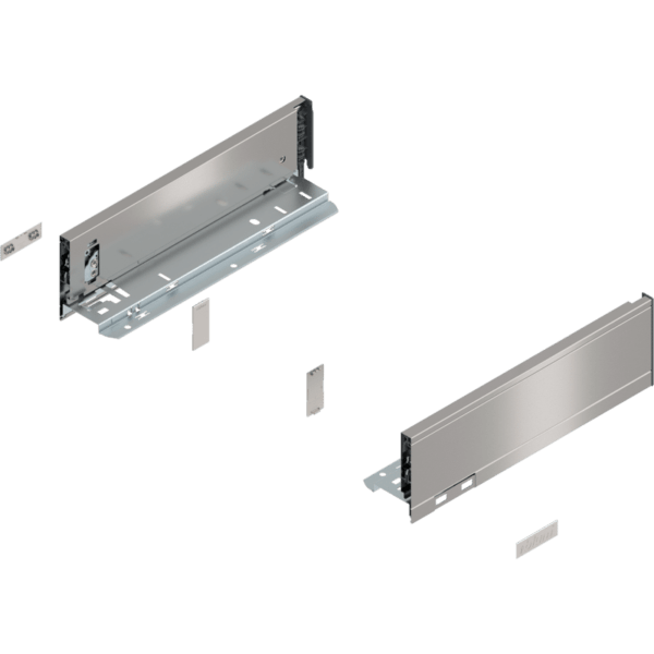 LBX Zargen pure H= 90,3mm NL 300mm, Inox