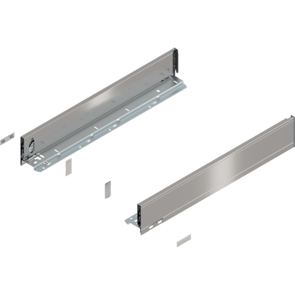 LBX Zargen pure H= 90,3mm NL 550mm, Inox