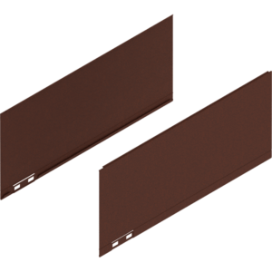 LEGRABOX Dekorelement, H=177 mm, NL=400 mm, noble rust, links/rechts