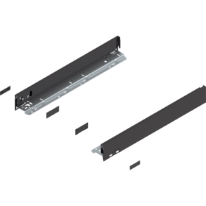 Blum LEGRABOX pure Höhe N NL 500mm Terraschwarz