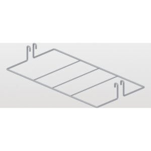 Flaschentrenngitter 300 zu Hochschrank Standard silber