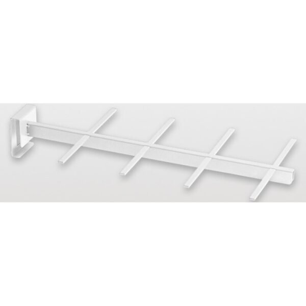 Flaschentrenngitter Spider 275/300 Metallrückwand 13.5 mm weiss