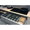 Besteckeinsatz MODERN anthrazit, KO400 Breite 285-330mm