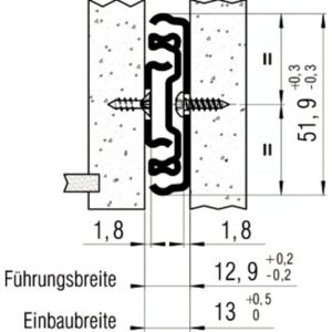 Schwerlast Teleskopvollauszug FR 5052