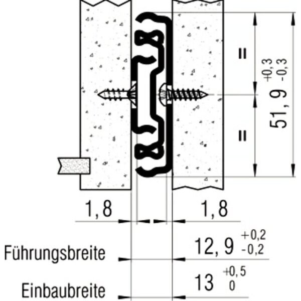 Schwerlast Teleskopvollauszug FR 5052