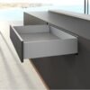AvanTech YOU Set Zarge Höhe 139 mm, NL 350 mm, silber, links und rechts