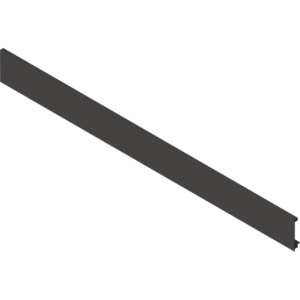 Blum LEGRABOX Vorderstück ohne Nut, für Innenauszug mit Reling, KB=1200 mm, zum Ablän