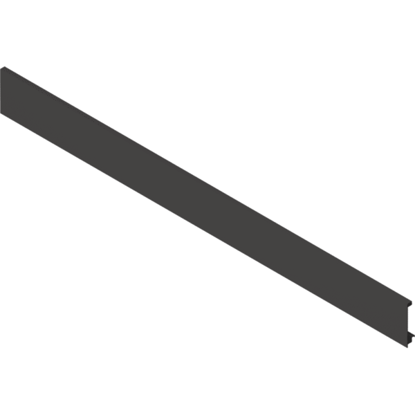 Blum LEGRABOX Vorderstück ohne Nut, für Innenauszug mit Reling, KB=1200 mm, zum Ablän