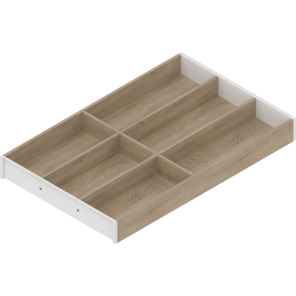 Besteckeinsatz Ambia Line  NL 500 Bardolino Eiche/SW-M