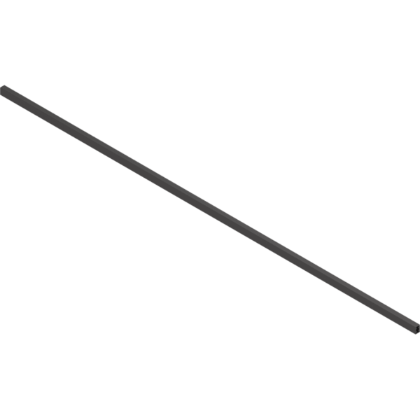 LEGRABOX Querreling, KB=1200 mm, zum Ablängen, für Innenauszug carbonschwarz mat