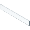 LBX pure/free Glaseinschubelement vorne für KB=600mm/19erSeiten Höhe 70mm, Klarg