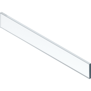41145724_BT_P_1_PB_BAU_SALL_AOF_V1-1.png LBX pure/free Glaseinschubelement vorne für KB=600mm/19erSeiten Höhe 70mm, Klarg