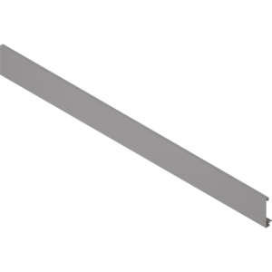 MERIVOBOX Vorderst. o. Nut f. Innensch. mit Querreling bis 1200mm indiumgr.