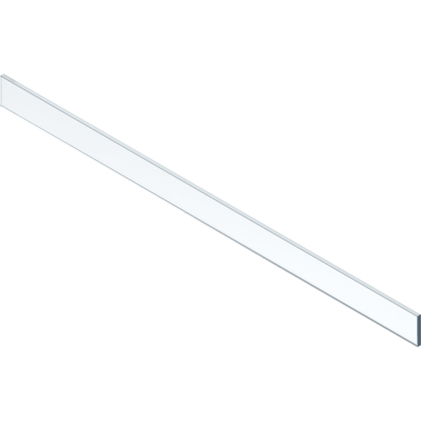 LBX pure/free Glaseinschubelement vorne für KB=1200mm/19erSeiten Höhe 70mm, Klar