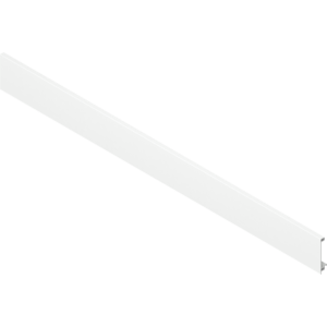 LBX Vorderstück KB 1200 mm z.Abl. o.Nut, f.Innenschubk. mit Reling seidenweiss