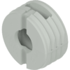 Frontblendenverstellbeschlag zum Einpressen D=20mm, natur