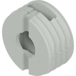 Frontblendenverstellbeschlag zum Einpressen D=20mm, natur