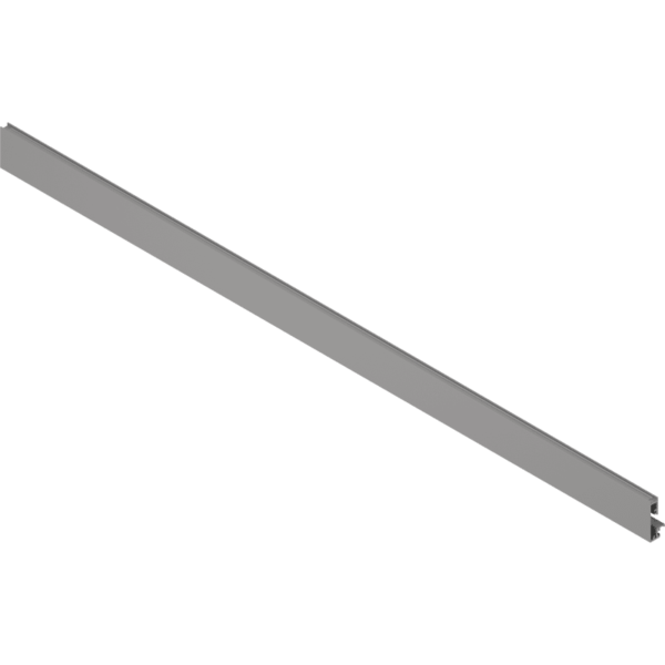 MERIVOBOX Vorderst. m. Nut f. Innensch. mit Einschube. bis 1200mm indiumgr.