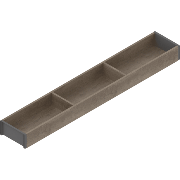 Ambia Line Rahmen LBX NL 650 B=100 Bardolino Eiche/SW-M