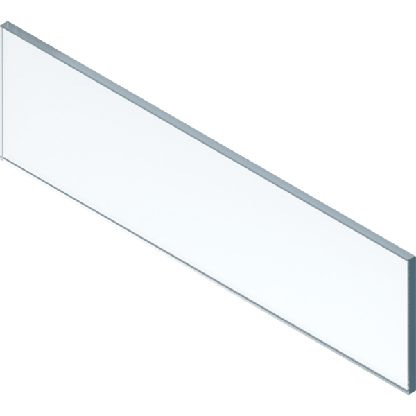 LBX GLASELEM.VORNE KB 600MM/19MM HOCH KL