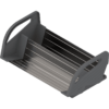 Orga-Line Gewürzhalter  für Korpusbreite 400 mm inox / staubgrau