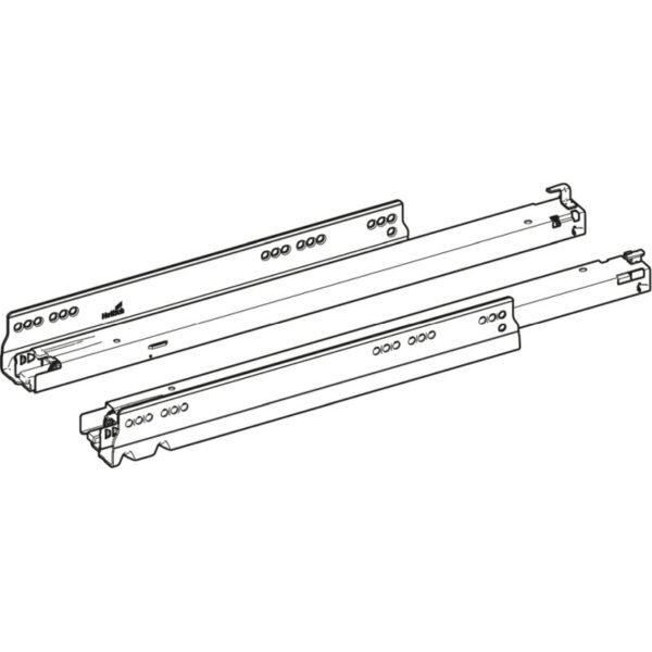 Hettich Vollauszug Actro YOU L (40 kg), 500 mm, links und rechts