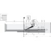 Unterflur-Vollauszug,Quadro V6,9111235,Push-to-open,250mm,links und rechts