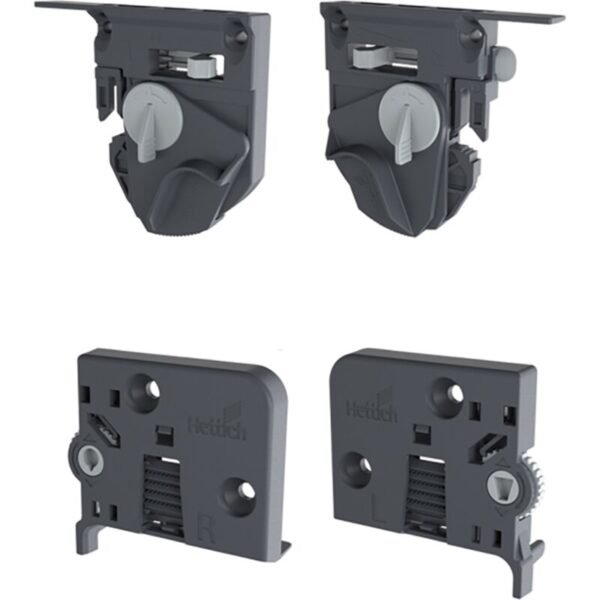 Set Schnäpper und Neigungsverstellung Quadro 4D V6
