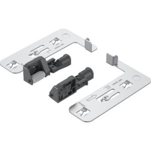 Hettich Unterflurauszug-Frontversteller, für Blenden, ACTRO 5D, 9257706, grau