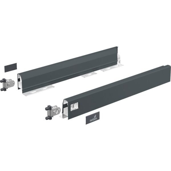 Hettich 9234471 MB Schubkastenzarge ArciTech 500mm links und rechts anthrazit
