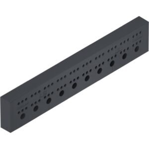 Hettich 9269724 Schubkasten Distanzleiste B350xT25xH67mm Kunststoff anthrazit