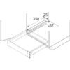 Hettich 9269724 Schubkasten Distanzleiste B350xT25xH67mm Kunststoff anthrazit