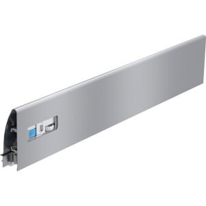 Hettich Schubkastenzarge 1062014 in silber, rechte Ausführung, 260 mm lang – stabile Metallzarge für Schubladensysteme in Möbeln.