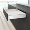 AvanTech YOU Set Zarge Höhe 101 mm, NL 270 mm, weiß, links und rechts