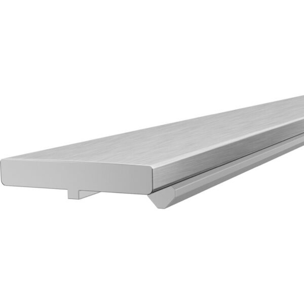 AvanTech YOU DesignProfil in Akzentfarbe, Edelstahl Optik, 650 mm