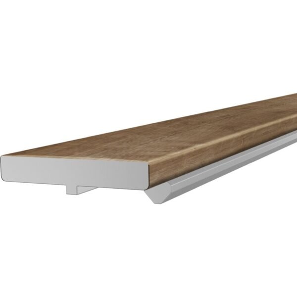 AvanTech YOU DesignProfil in Akzentfarbe, Nussbaum Optik, 550 mm